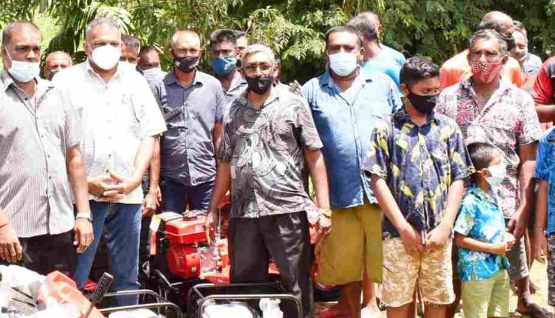 Remarks by The Minister for Commerce, Trade, Tourism and Transport, Hon. Faiyaz Siddiq Koya – Handing Over of Rotavators and Water Pumps